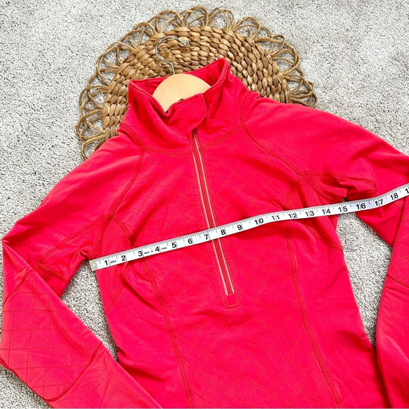 lululemon athletica Red Quilted Sweatshirt - Picture 10 of 14
